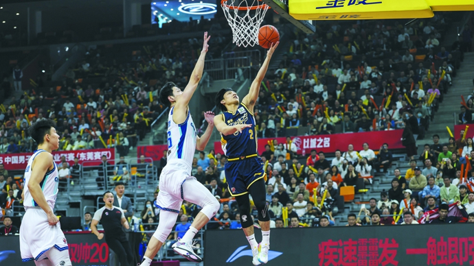 OD体育直播的CBA篮球比赛精彩画面